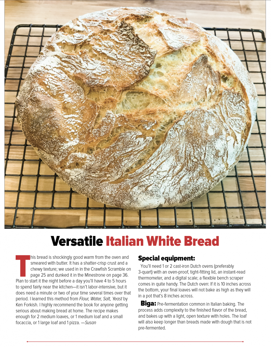 Basic Italian White Bread