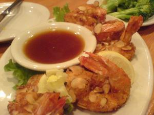 Fried Shrimp and Pecans