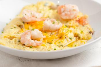 seafood omelet