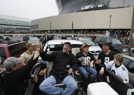 Staints Tailgating