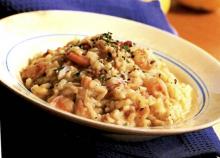 Risotto with Crab and Shrimp