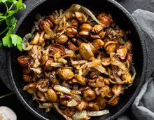 Roasted Mushrooms and Onions