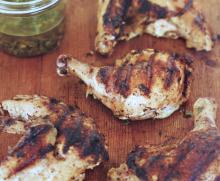 Grilled Chicken with Three Sauces