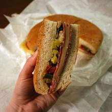 Muffuletta Italian Sandwich