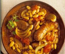 Italian Sausage with White Beans