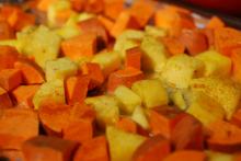 Sweet Potato With Pineapple Slices