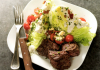 Wedge Salad with Steak Tips