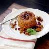 Rum Soaked Figgy Pudding