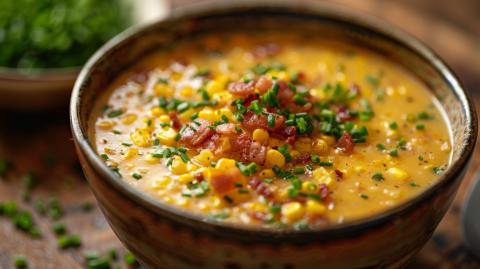 Cajun Corn Chowder | Louisiana Kitchen & Culture