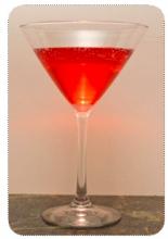 cranberry ginger vodka sparkler