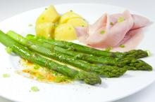 Asparagus with Butter and Shallots