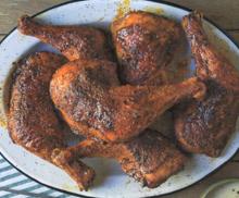 Hickory-Smoked Barbecue Chicken