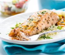 Broiled Salmon