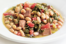 Cajun-Style Navy Beans With Sausage