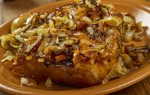 Caramelized Onion Smothered Pork Chops