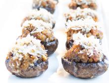 Crawfish Stuffed Mushrooms