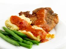 Fried Pork Chops and Tomato Gravy