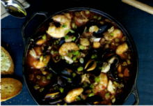 Grilled Seafood Stew