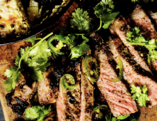Jalapeno-honey steak