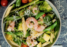 Shrimp Primavera Pasta Salad