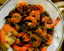 Shrimp Veracruz