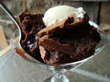 Ina Gartens Brownie Pudding