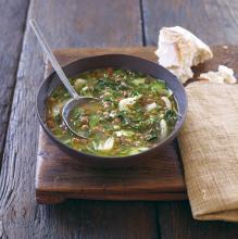 Lentil and Swiss Chard Soup