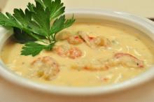 Corn & crab Bisque