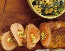 Beef Tenderloin with Blue Cheese Stuffing