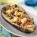 Seafood Stuffed Eggplant