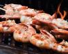 Grilled Shrimp over Macque Choux