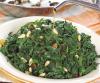Sicilian Style Sauteed Spinach With Bacon Anchovy And Raisens