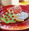 Christmas Cookies with Colored  Icing
